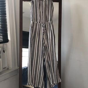 Elan Tube Top, Midi Length Romper